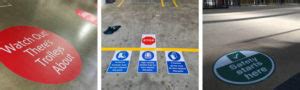 Warehouse Floor Signs | Floor Signage & Stencilling | UK | Rack And ...