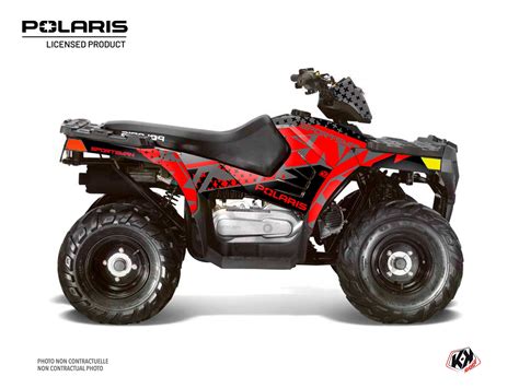 Kit Déco Quad Stun Polaris 90 Sportsman Noir Kutvek