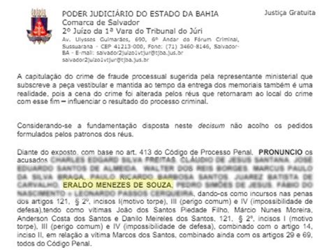 Jornal Correio Caso Joel Ex Pm Que Enfrenta J Ri Deve Encarar Outro