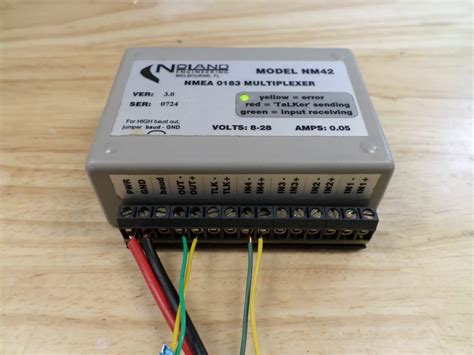 Noland Engineering Nm Nmea Multiplexer Max Marine Electronics