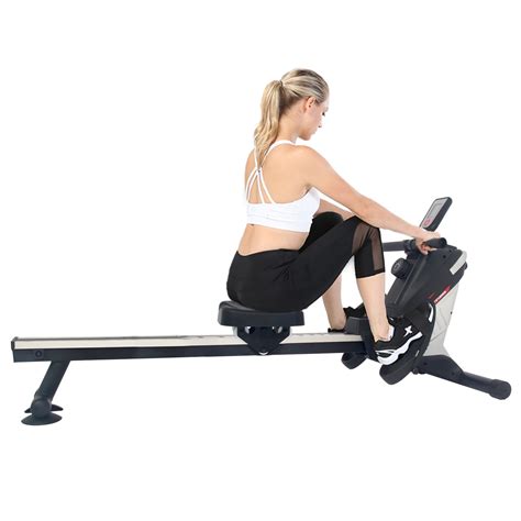 Magnetic Rowing Machine with Manual Adjust 8 Level Resistance
