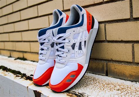 ASICS GEL-Lyte III Red/White/Blue Available Now | SneakerNews.com