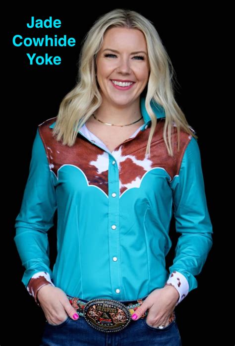 Performance Rodeo Shirts Bright Pattern Yoke Rodeo Shirts Pullover