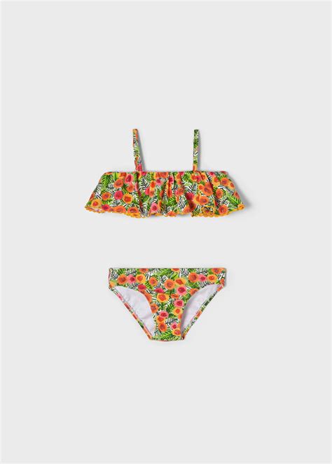 MAYORAL Bikini z falbanką dla dziewczynki Mayokids