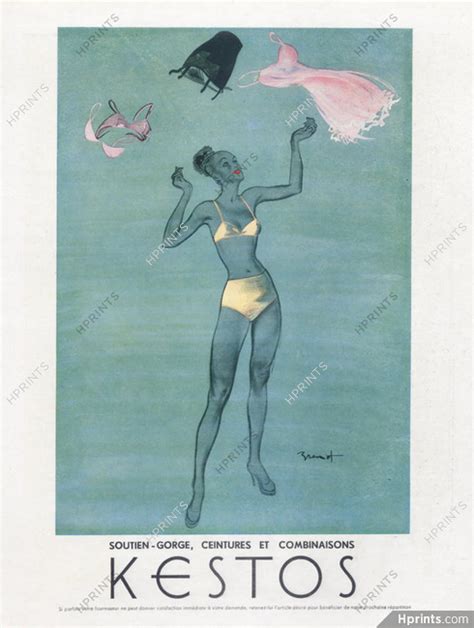 Kestos Lingerie Original Adverts And Images