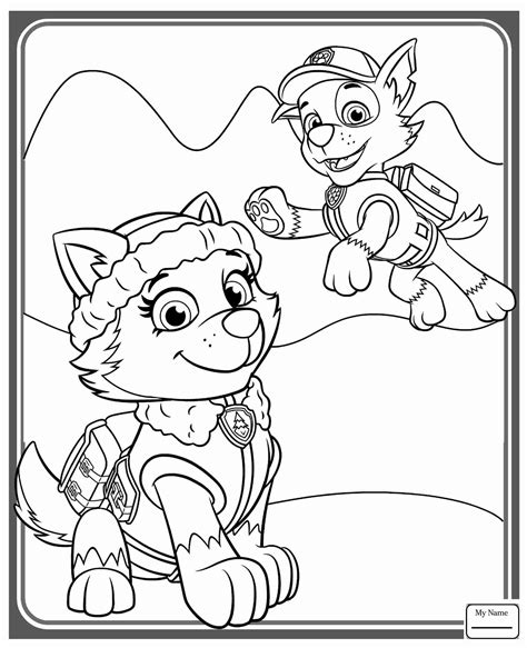 Skye Paw Patrol Coloring Pages at GetColorings.com | Free printable ...