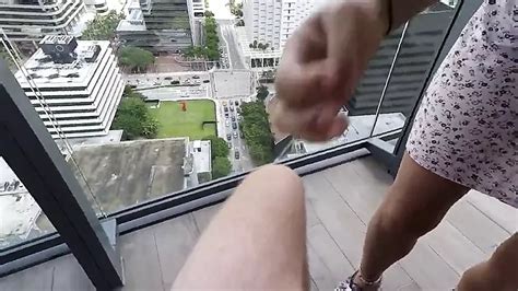 Balcony Bj With A Cumshot Free A Blowjob Porn Xhamster Xhamster