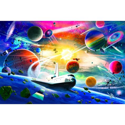 Space Exploration Galaxy Puzzle For Adults And Kids 1000 Piece Jigsaw