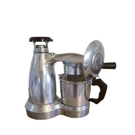 Italian Aluminum Coffee Machine La Vesuviana 1950s For Sale At Pamono