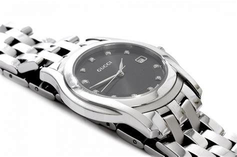 Gucci Stainless Steel Diamond G Timeless Mens Watch 44248