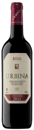 Yorkshire Vintnersrioja Bodegas Urbina Crianza Yorkshire Vintners