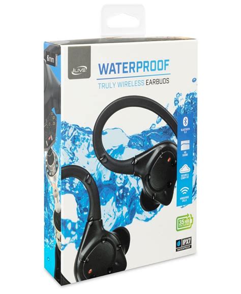 Ilive Water Resistant Truly Wireless Earbuds Iaebtw53b Macys