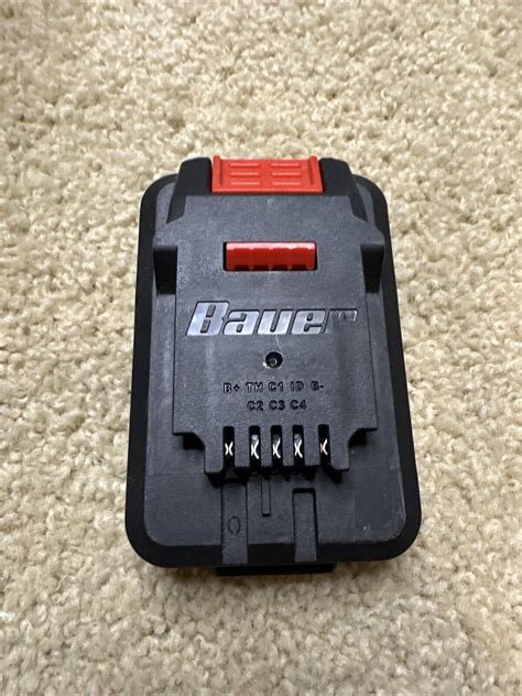 Bauer Lithium Ion V Ah Compact Battery Model C B For Parts