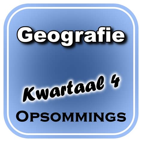 Graad 9 Natuurwetenskap Kwartaal 3 Opsommings • Teacha