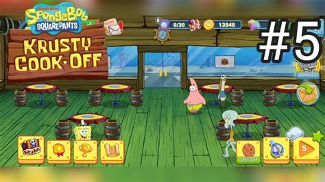 SpongeBob Krusty Cook Off Gameplay Part 5 The Krusty Krab Android