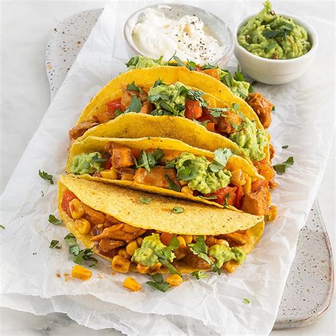 Tacos Met Kip En Guacamole LeukeRecepten