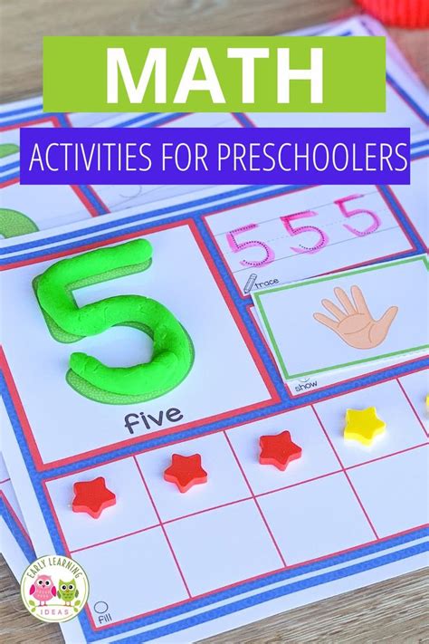 Math Activities | Early Learning Ideas | Math activities preschool ...