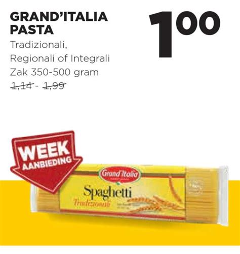 Grand Italia Pasta Aanbieding Bij Jumbo Folders Nl