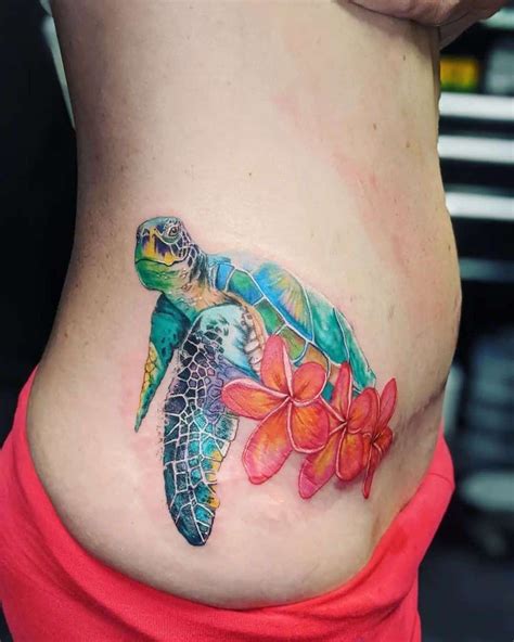 Top 40 Magnificent Sea Turtle Tattoo Design Ideas (2022 Updated ...