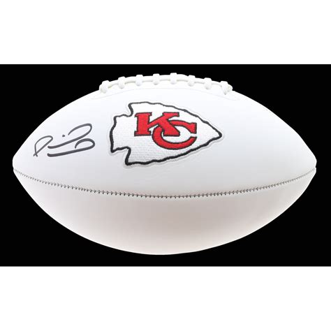 Patrick Mahomes Signed Chiefs Logo Football (Beckett) | Pristine Auction