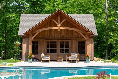 Rustic Pool House | The Barn Yard