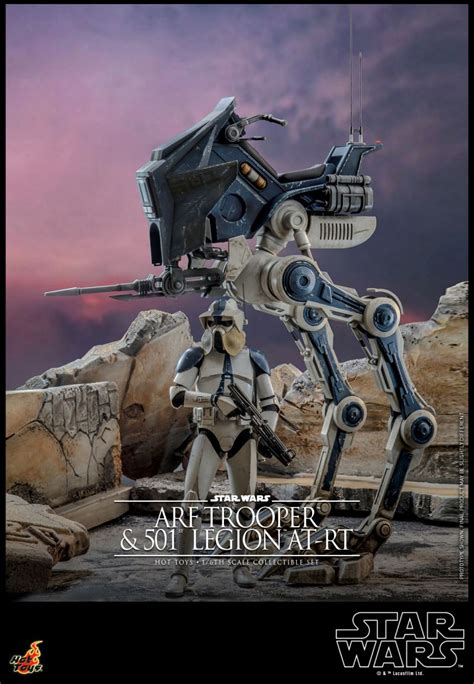 Hot Toys Star Wars The Clone Wars 501 Legion Scout AT RT Walker