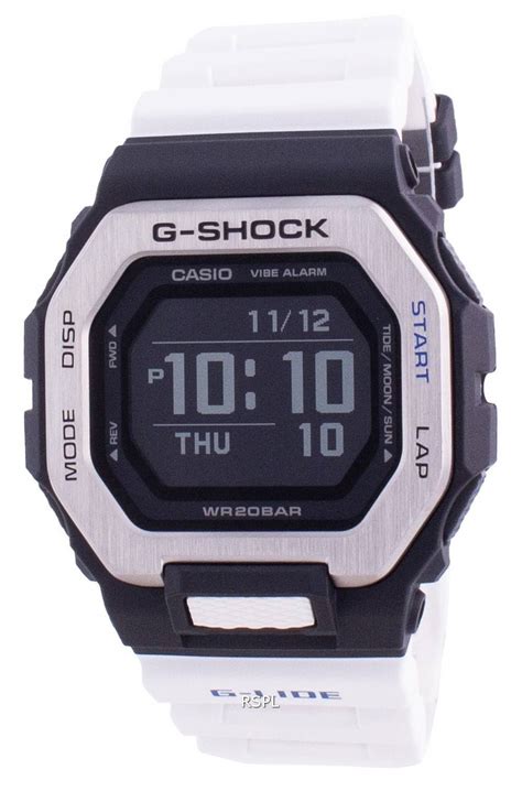 Casio G Shock G Lide Mobile Link Quartz GBX 100 7 GBX100 7 200M Mens