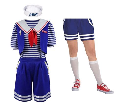 Adult Robin Scoops Ahoy Costume Stranger Things