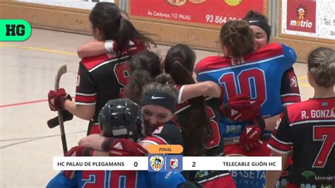 Highlights Generali HC Palau 0 2 Telecable HC Ok Liga Fem 21 22 J1