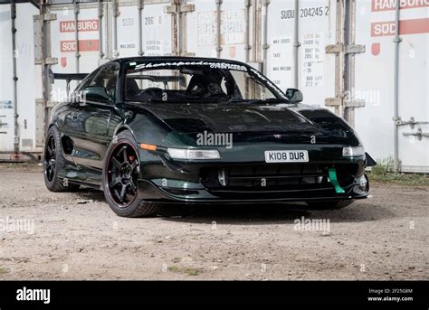 Modified Mk2 Toyota MR2 Japanese mid engine sports car Stock Photo - Alamy