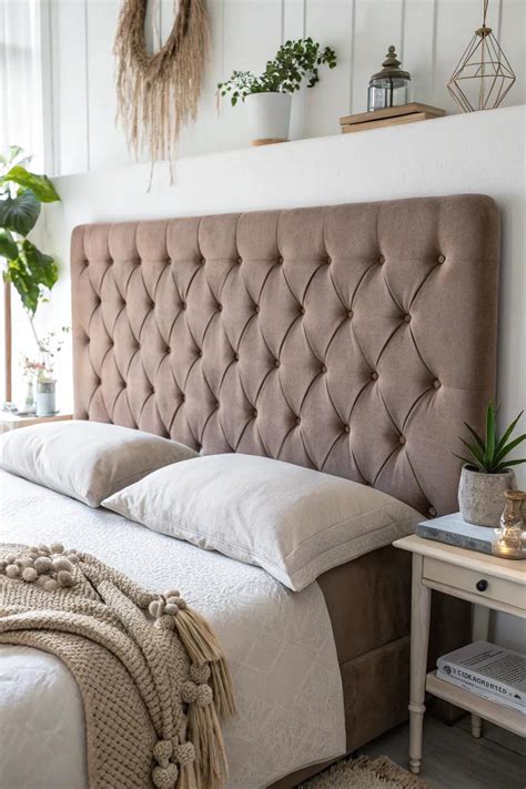 19+ Stylish DIY Upholstered Headboard Ideas