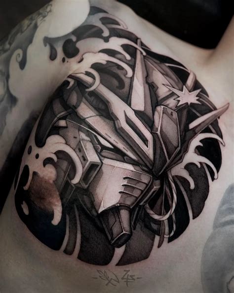 gundam tattoo 6