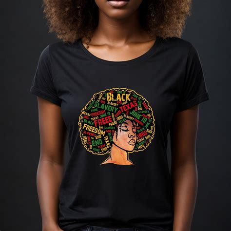 Inspirational Black Queen Shirt T For Afro Women Black Lives