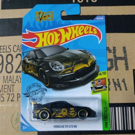 Hot Wheels Porsche 911 GT3 RS TFox Shopee Malaysia