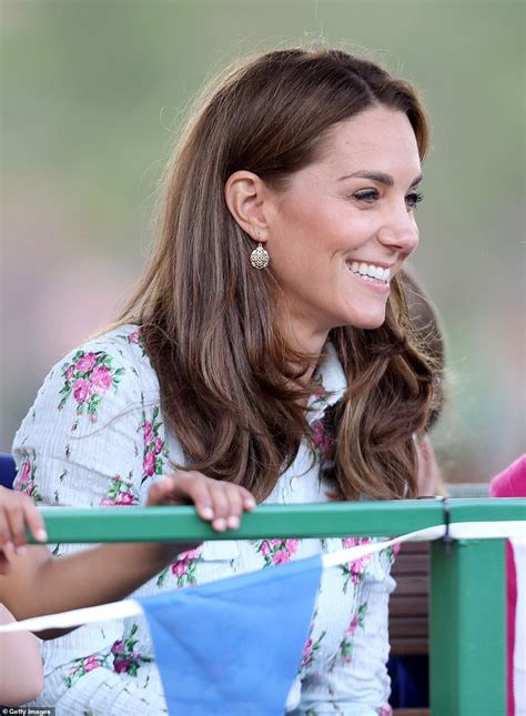 Kate Middleton Arrives At Back To Nature Play Garden At Wisley Today