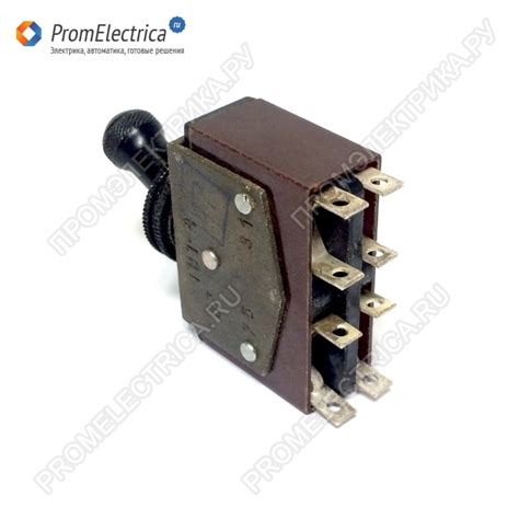 Купить Тумблер 2 положения с фиксацией 5 Ампер 220 Вольт 4ON-OFF - ТВ1 ...