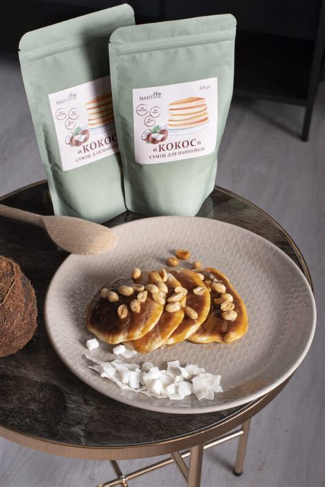 Суміш для панкейків "Кокос" • Компанія Manteca Львівський виробник ...