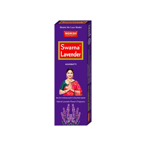 Moksh Swarna Lavender Incense Sticks Agarbatti Pack Of Price