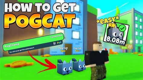 How To Get Pogcat Easy In Pet Simulator X Ii Roblox Youtube