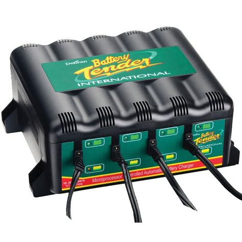 Battery Tender 4-Bank 12V 1.25A Charging Station - 022-0148-DL-WH | FortNine Canada