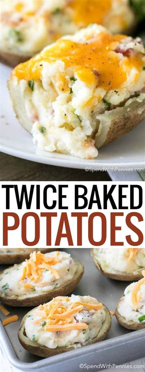 Twice Baked Potatoes So GOOD Spend With Pennies