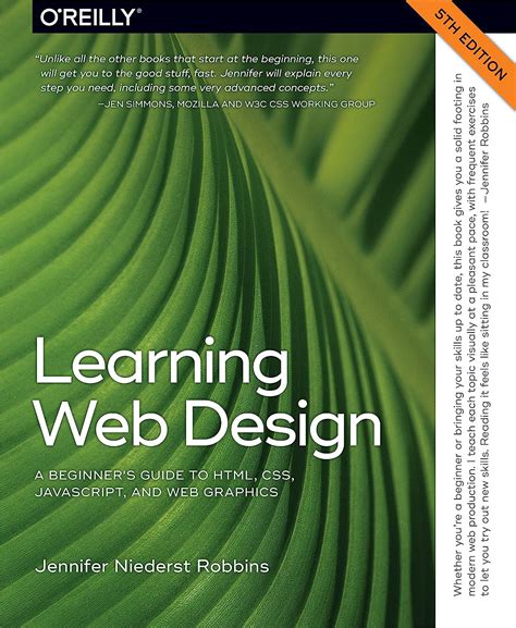 Jp Learning Web Design A Beginners Guide To Html Css