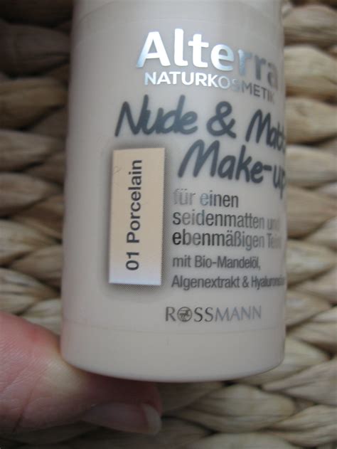 Alterra Naturkosmetik Nude Matt Make Up Sehr Helle Haut Vegan