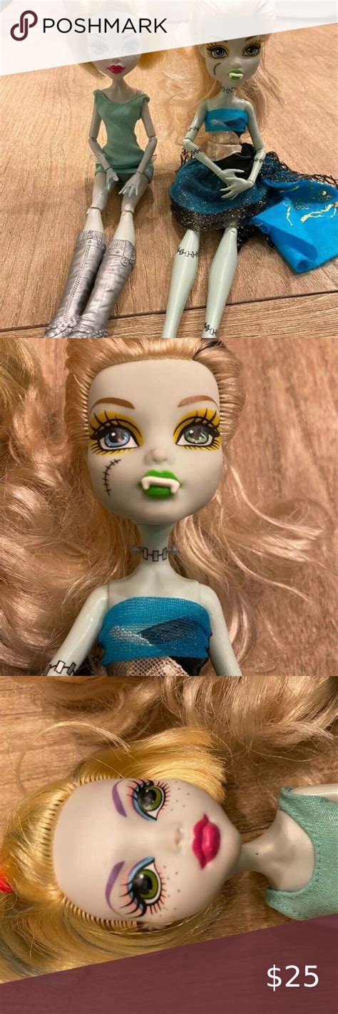 Mattel Monster High Frankie Stein And Lagoona Blue Monster Dolls