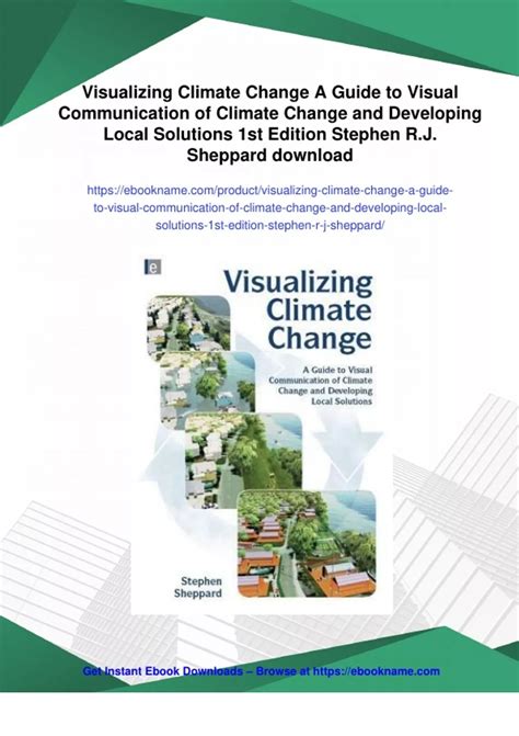 Visualizing Climate Change A Guide To Visual Comm