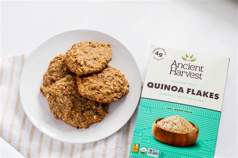 Quinoa Flake Cookies Ancient Harvest