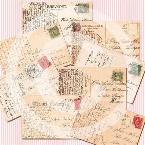 Vintage Postcard Wallpapers - Top Free Vintage Postcard Backgrounds ...