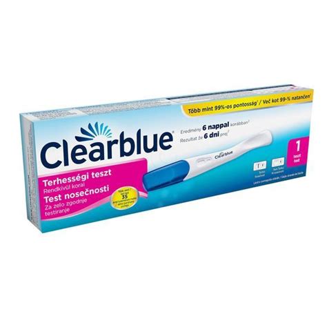 Clearblue ultra early test za ugotavljanje nosečnost 1 test Celjske