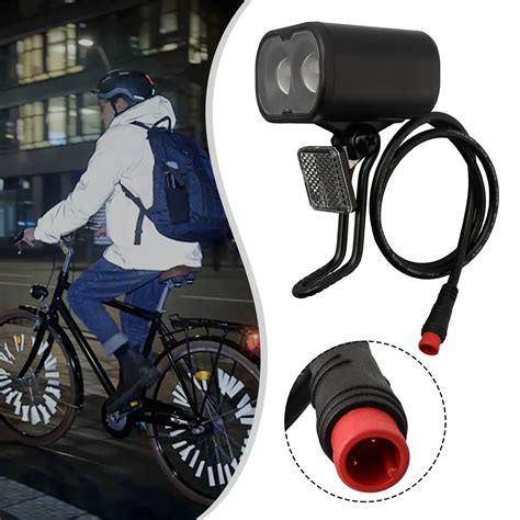 Фара велосипедная с литиевым аккумулятором, 12-48 В | AliExpress