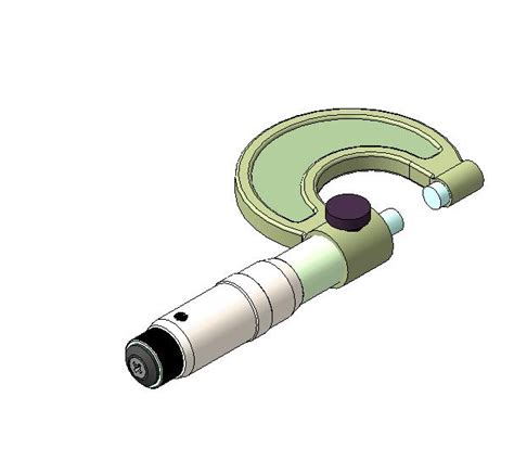 Микрометр МК-25 - Чертежи, 3D Модели, Проекты, Режущий, станочный ...